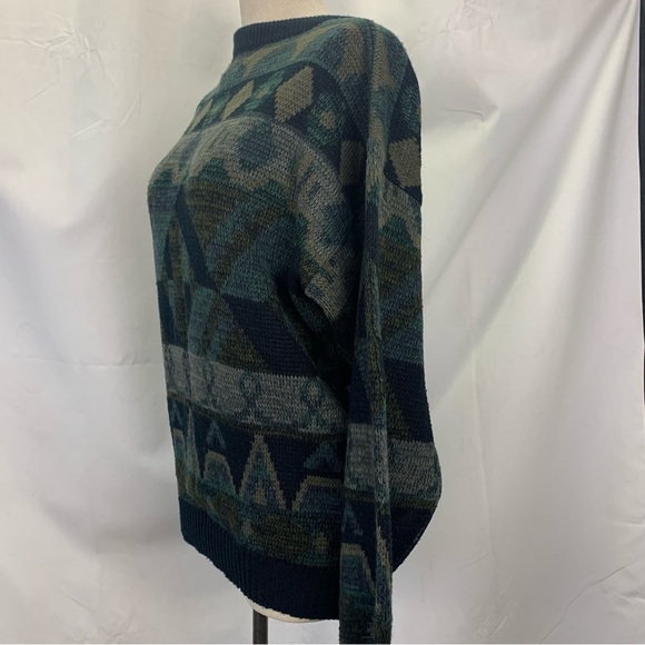 Vintage Geometric Sweater - Picture 4 of 8